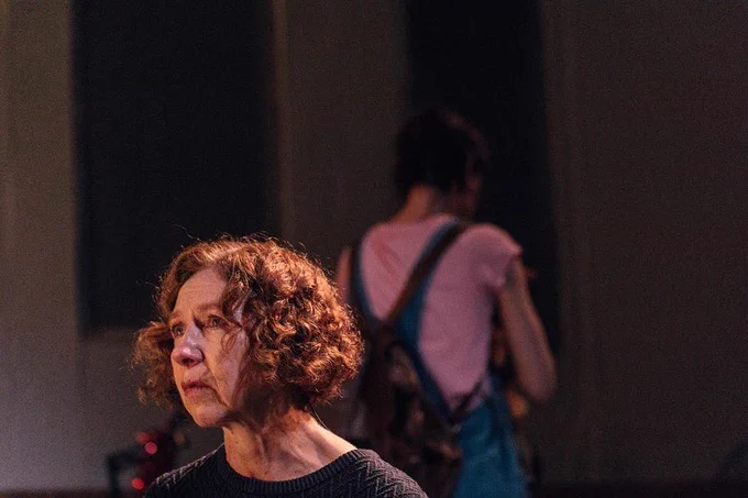 Amanda Hadingue (Carol) mourns the departure of Noa (Sophie Steer)