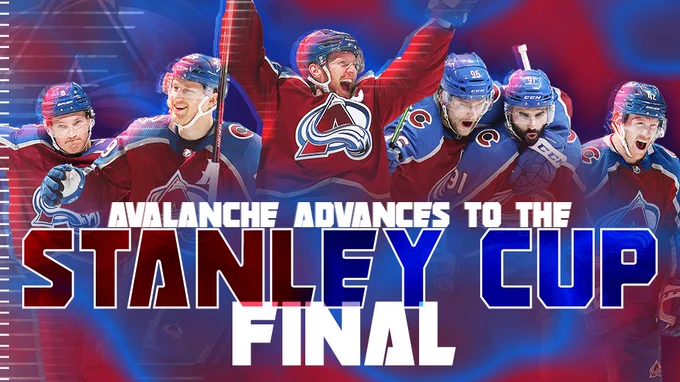 Avalanche Advances to the Stanley Cup Final.