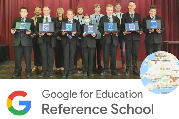 Haverfordwest High School is the only secondary school in Wales to have Google Reference School status. The digital transformation that has gone on over the last few years has been inspiring. Come and visit in November. Register for free.