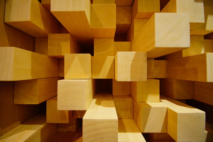 An Acoustic Diffuser (Custom Designed) from a company called Northward Acoustics