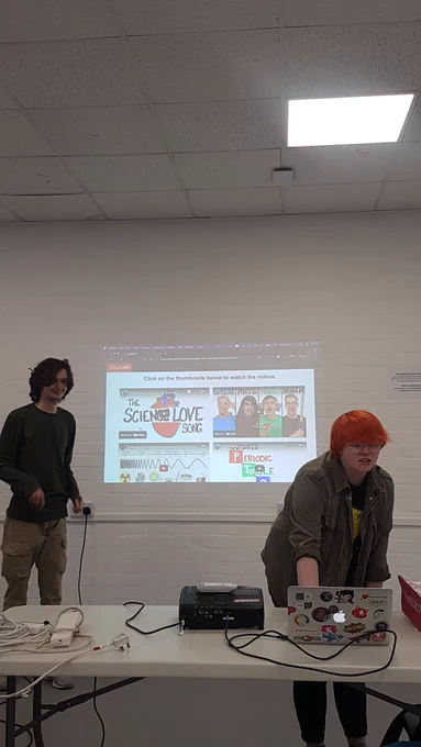 Team Too demoing