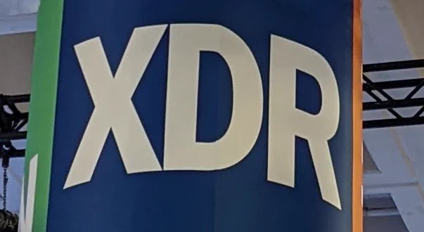 XDR from a booth display