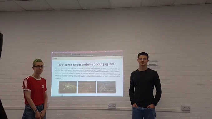 Team JAGuars demoing