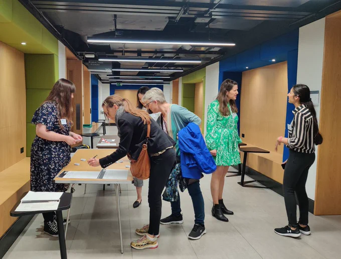 Registration at the welcome desk