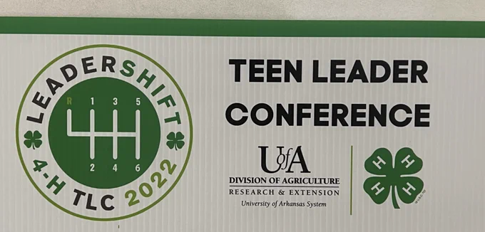 The teen leader conference graphic. Did you see the subtle 4H in the gear shift pattern? 