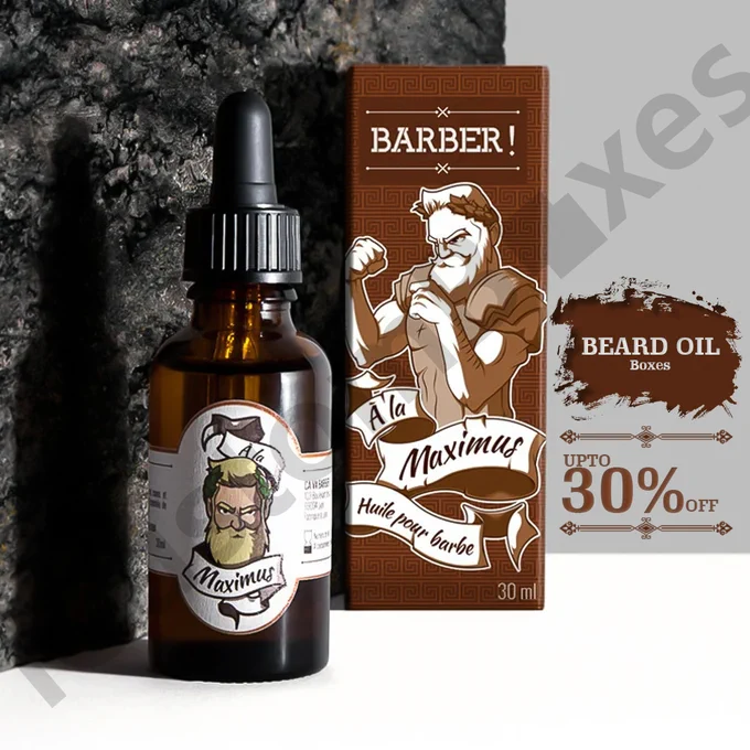 Beard Oil Boxes