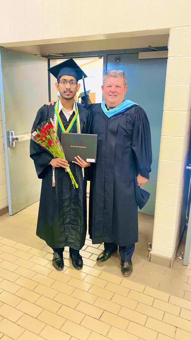 Honorable principal of MVHS: Mr.Joe Thompson