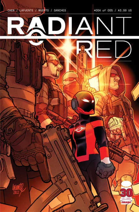 Cover of Radiant Red 4