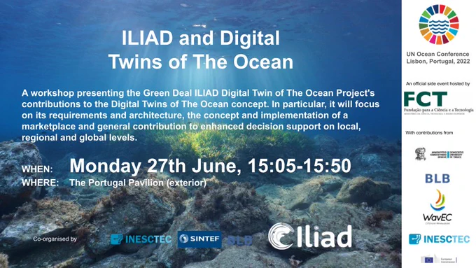 Digital Twins of the Ocean: UN DITTO, ILIAD and European Digital Twins of the Ocean 