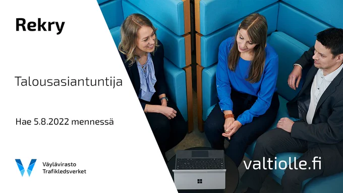 Rekry talousasiantuntija   kuva ihmisistä.