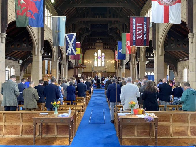 Service of Celebration and Commitment at St Michael's Garrison Church