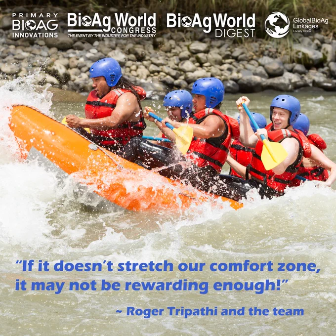 White water rafting image; PBI, GBAL, BAW Congress and BAW Digest logos