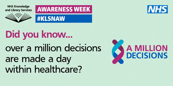 Did you know over a million decisions are made a day with healthcare?