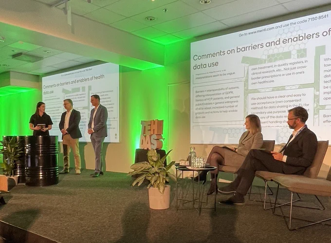 Michel Silvestri, Head of Unit, Swedish eHealth Agency & Coen Van Gool, Epidemiologist/Psychologist at Centre for Public Health Forecasting (RIVM), Head of WHO-FIC

Jennifer Pougnet, Global Data Policy Strategy Lead, Roche & Stein Olav Skrøvseth, Director, Norwegian Centre for E-health Research