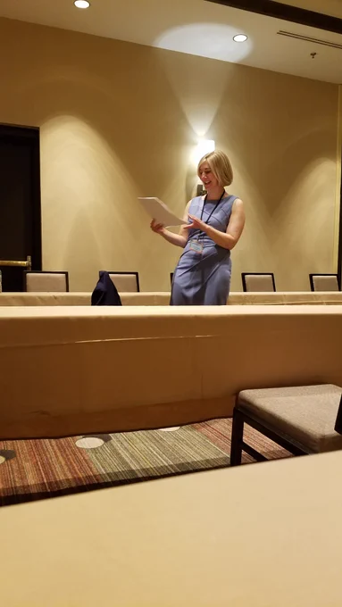 Jean Winsor presenting at Florida APSE