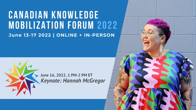 Hannah McGregor will deliver keynote address on June 16th from 1:00pm to 2:00pm ET.