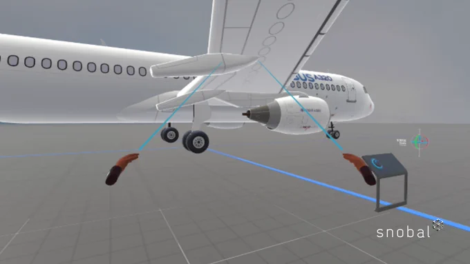 Snobal Infinity Room: Import and view 3D models 1:1 scale in VR