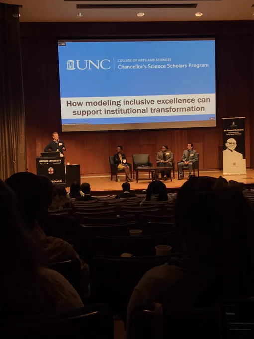 Panelists discussing the CSS program