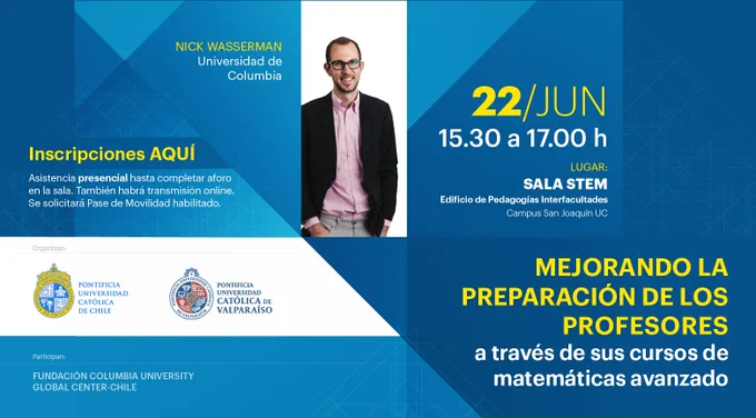 Gráfica de invitación. 22 jun, 15:30 a 17:00 horas. 
