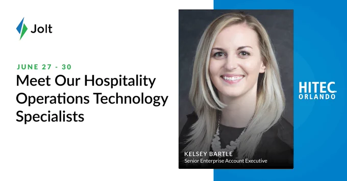 Meet Jolt's Kelsey Bartle at HITEC 2022
