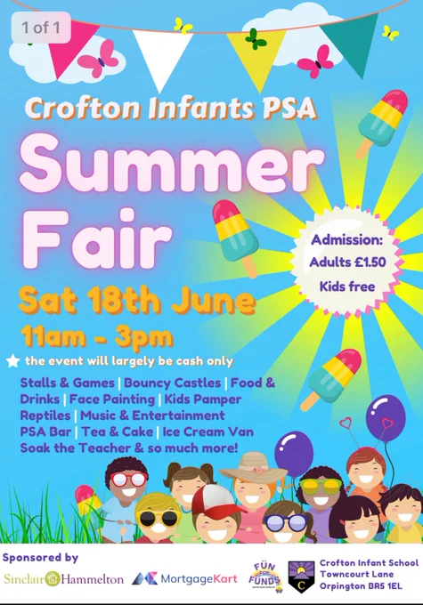 Crofton Infant's PSA Summer Fair