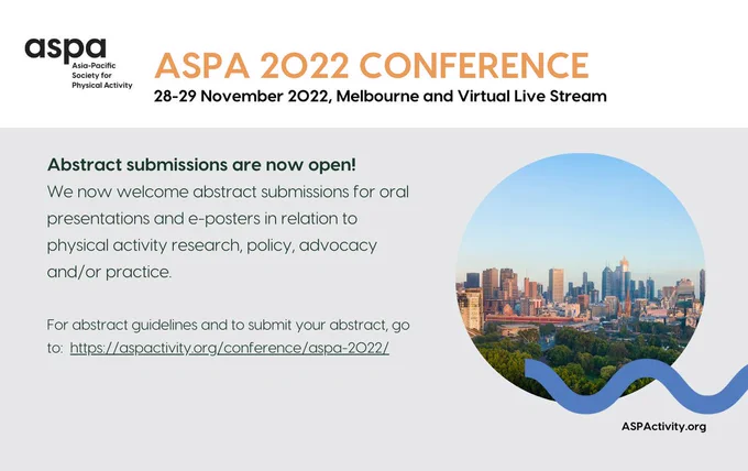 For abstract guidelines and to submit your abstract go to: https://aspactivity.org/conference/aspa-2022/