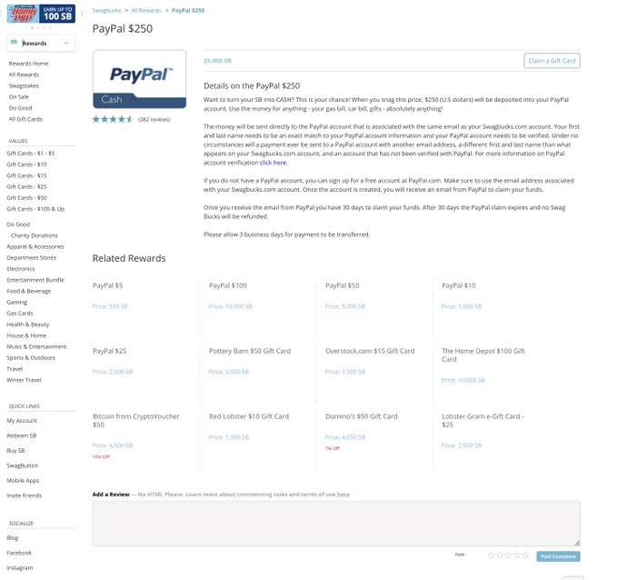 U can get #Freegiftcards for discovering things online with #Swagbucks Use Link to try it out get #Cash Bonus after 1st #ShoppinSpree 
at > https://www.swagbucks.com/register?rb=110460
Earn #GiftCards for #Bitcoin from CryptoVoucher and 
#PayPalCash
💸💰📲🆓☘
 #PayPal 
#Giveaways #CellPhoneEntry #FreeCellApps #PointsForPrizes #Cash #Rebates #Surveys #Coupons #Wins #Promotions #iPhone #Android #MoneyOrigami #AppStore #FrugalLiving #GooglePlay #BuzzFeed #BOGO #Rebates #ShoppingSpree #HotDeals #CouponFamily