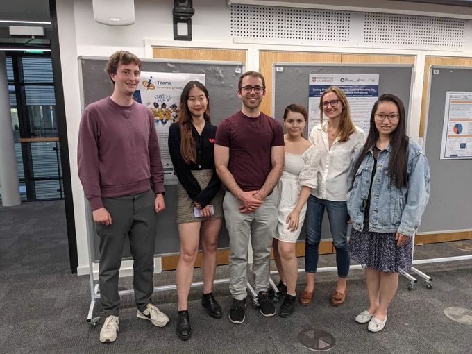The iTeams group who worked with autohaem in 2022.