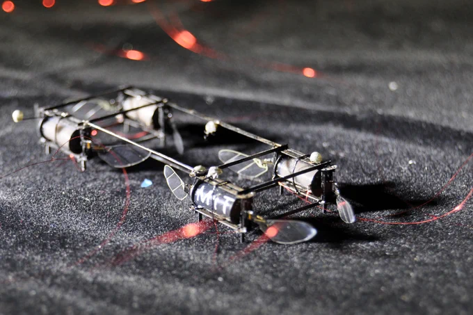 Soft actuators that can emit light in different colors or patterns.