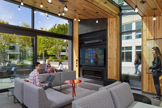 Cabins at Microsoft Puget Sound 
