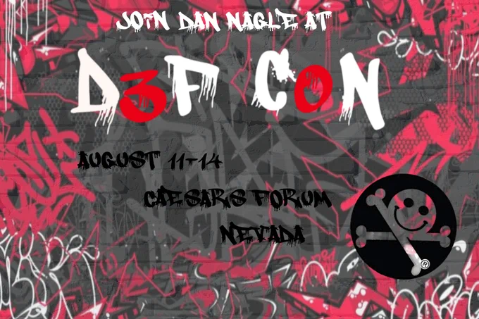 Dan Nagle is presenting at DEFCON30.