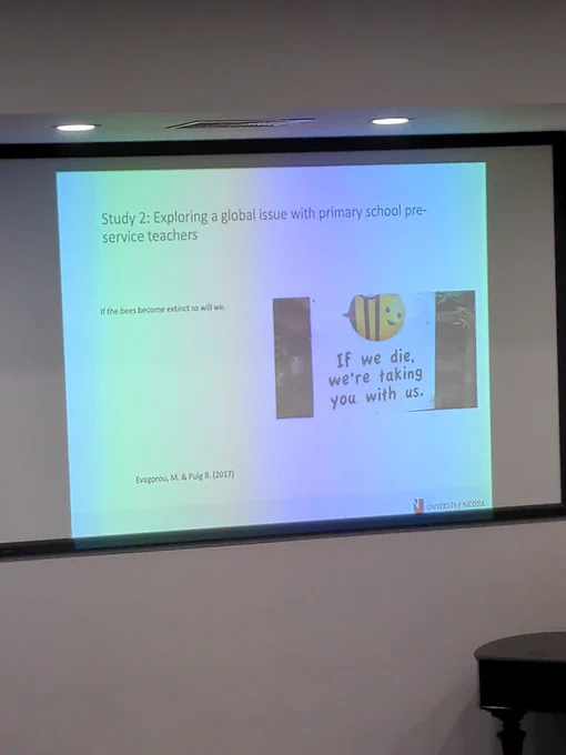Presentation by conference plenary Maria Evagorou