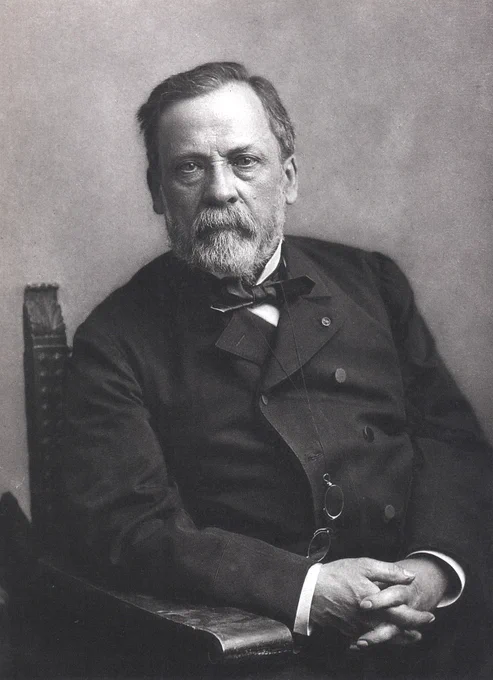 Foto retrato Louis Pasteur