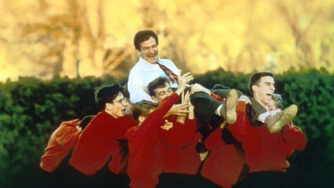 Scene from Dead Poet's Society movie