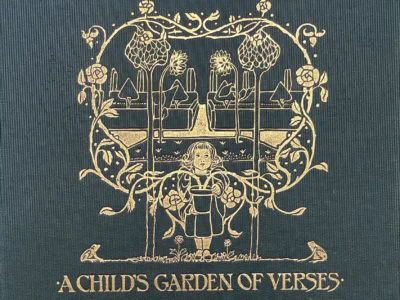 The cover of 'A child's garden of verses'