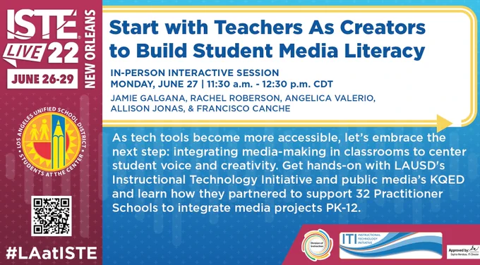 Start with Teachers As Creators to Build Student Media Literacy