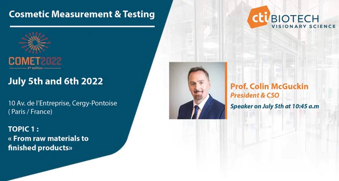 Participation Prof. Colin McGuckin - COMET 2022