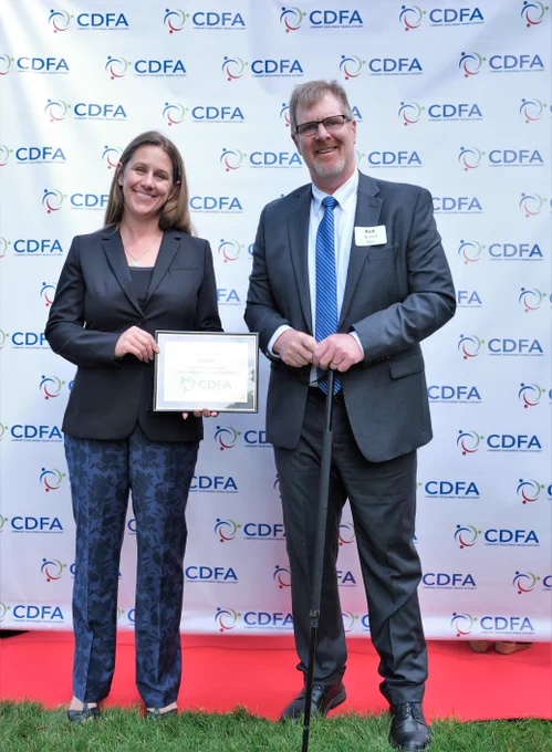 Katherine Easterly Martey, Executive Director, NHCDFA & Rad Nichols, Executive Director, COAST