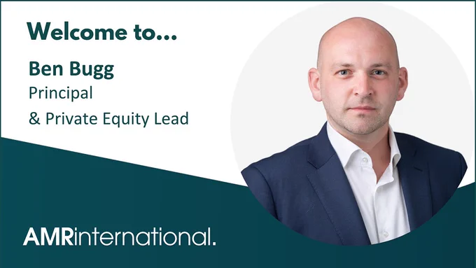 Ben Bugg joins boutique strategy consultancy, AMR International as a Principal. He also leads AMR's busy private equity practice. 