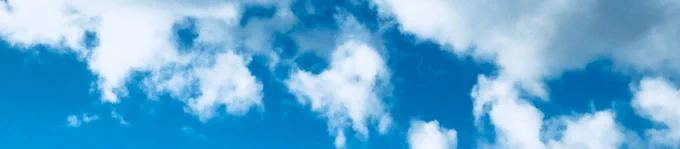 Blue sky with clouds