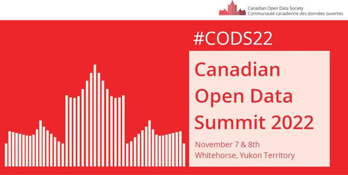 The Society is pleased to announce our next Canadian Open Data Summit will take place November 7 & 8th at the Sternwheeler Hotel & Conference Centre in Whitehorse, Yukon Territory.