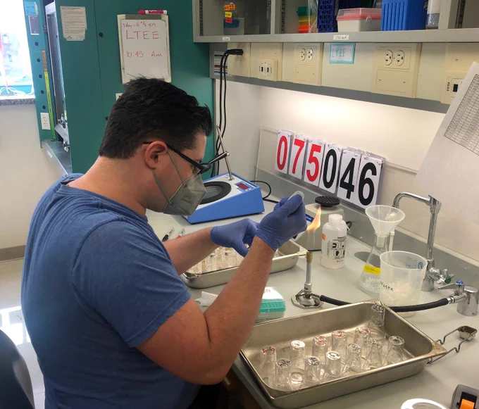Isaac Gifford performing his first LTEE transfer