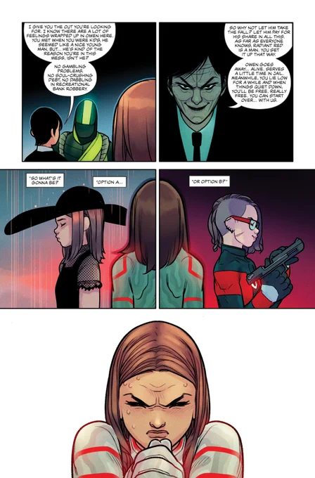 Panels from Radiant Red 5
