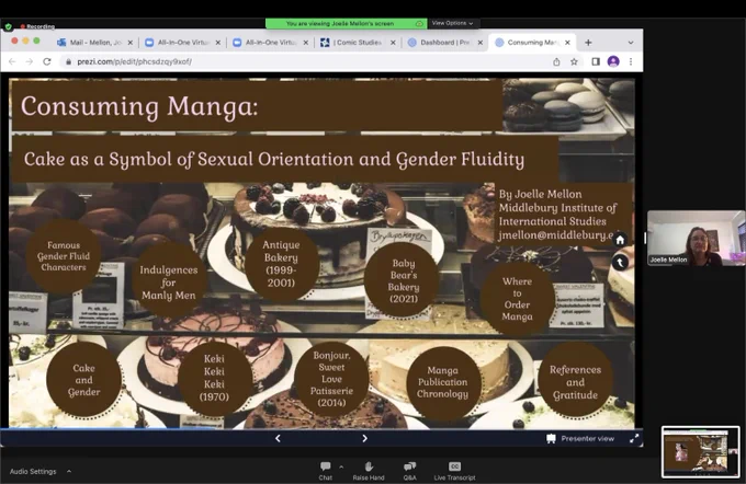 Screenshot: Consuming Manga: Cake as a Symbol of Sexual Orientation and Gender Fluidity