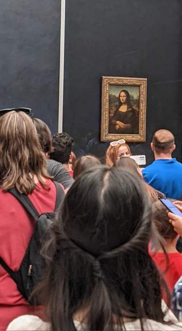 La Joconde, Léonard de Vinci, musée du Louvre 