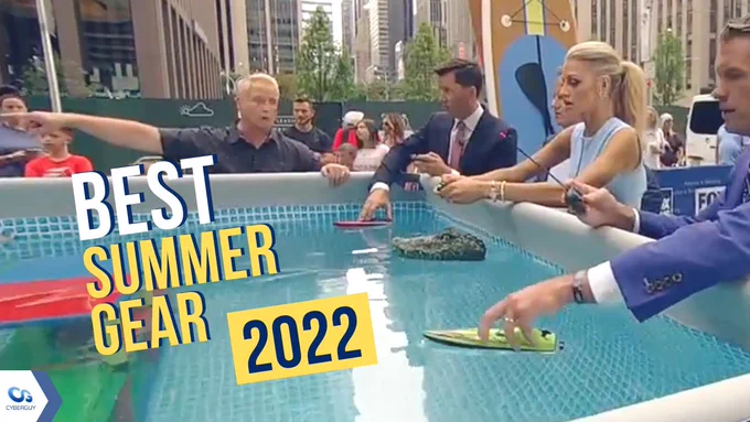 Best Summer Gear 2022: The best gear for summer fun is here including a new pool AI camera system that can detect a swimmer in distress.  