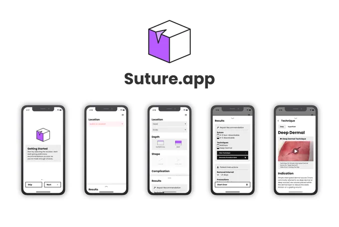 Screenshots of Suture.app