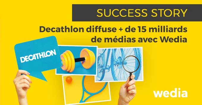 Etude de cas Wedia - Decathlon