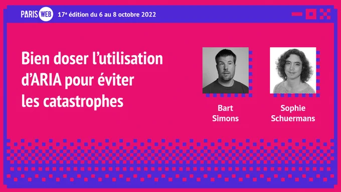 « Bien doser l'utilisation d'ARIA pour éviter les catastrophes » par Bart Simons et Sophie Schuermans