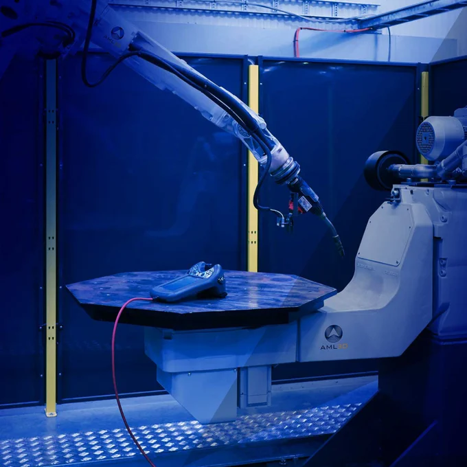 AML3D's Wire Additive Manufacturing is improving large-scale metal part supply chains.